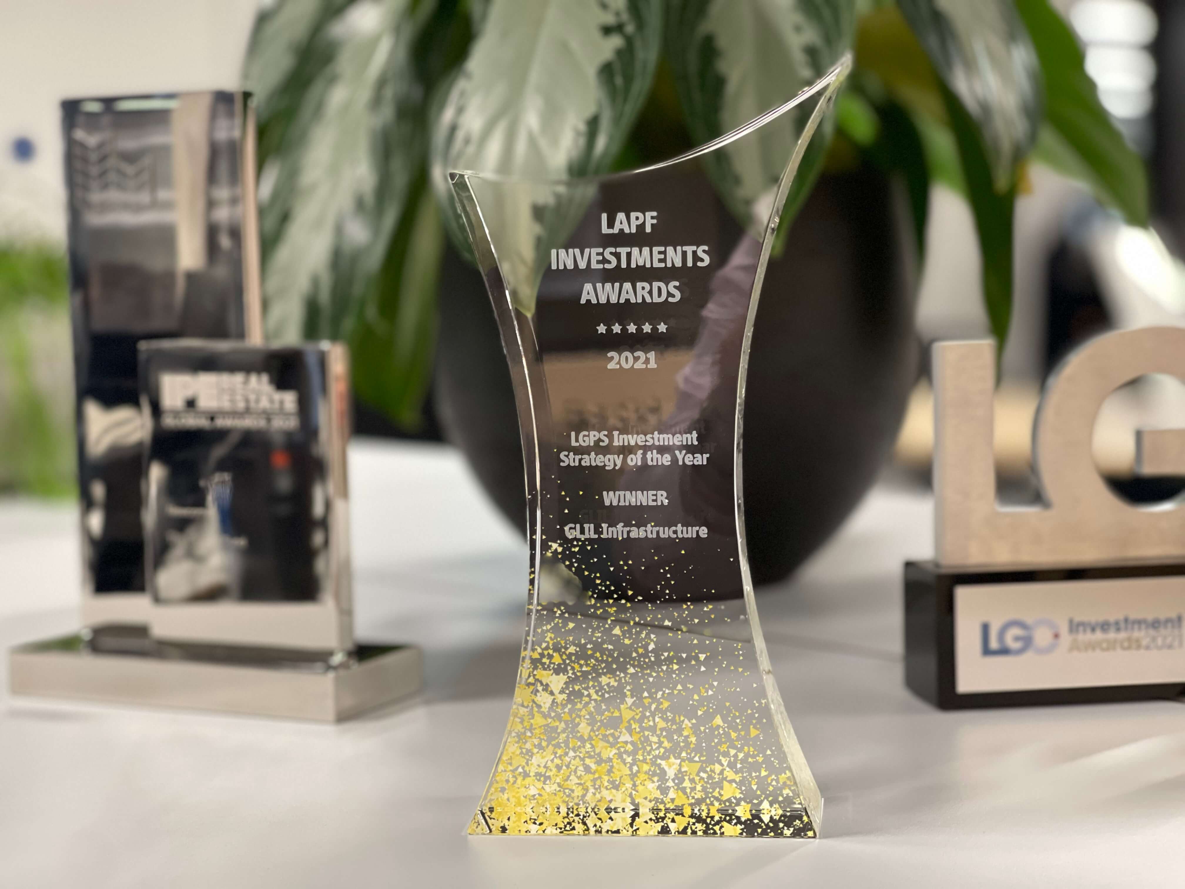 LPP LAPF Investments Awards 2021 - GLIL Infrastructure - Winner of LGPS Investment Strategy of the Year Icon